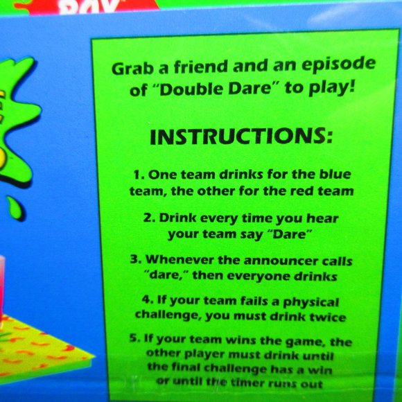 Nickelodeon Double Dare Shot Glass & Coaster Set Nick Box EXCLUSIVE Spring 2021 - Picture 8 of 8